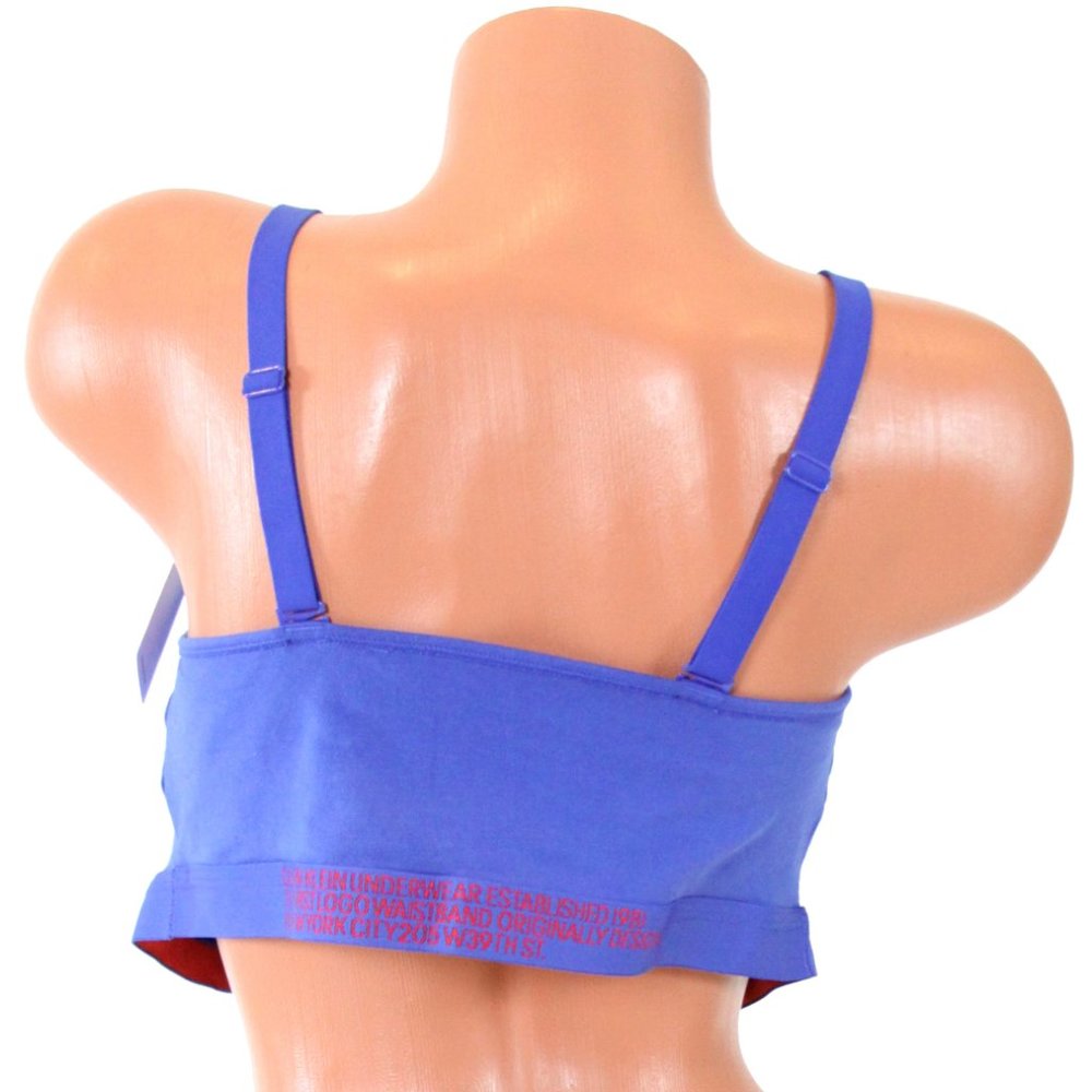 CALVIN KLEIN STATEMENT 1981 UNLINED TRIANGLE BRA - Picture 4 of 4